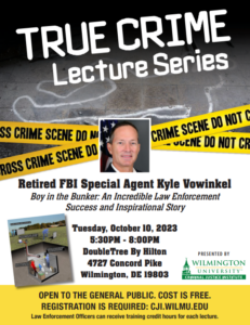 True Crime Lecture Series Kyle Vowinkel