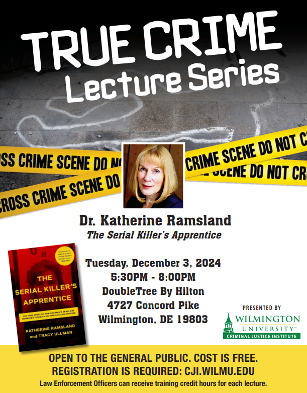 Dr. Katherine Ramsland True Crime Lecture Series