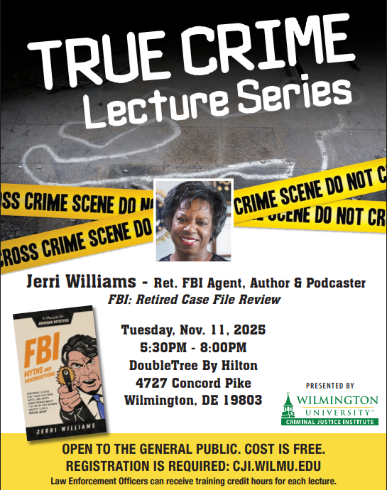 Jerri Williams True Crime Lecture Series